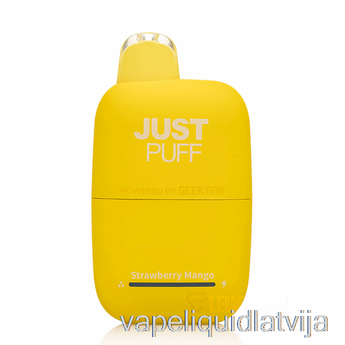 Justpuff 6000 Vienreizējās Lietošanas Zemeņu Mango Vape šķidrums